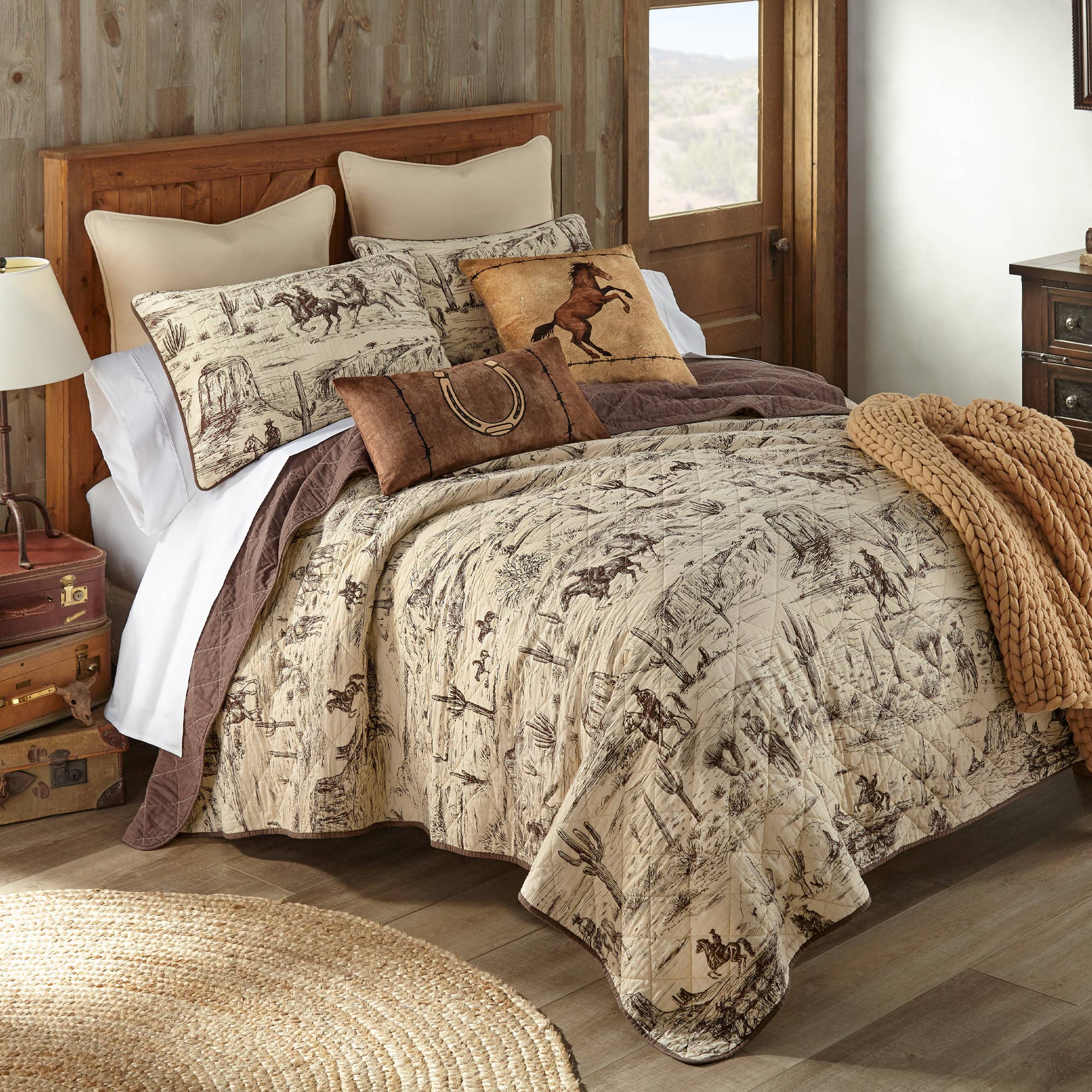 Donna Sharp Cowboy Cotton Quilt Collection