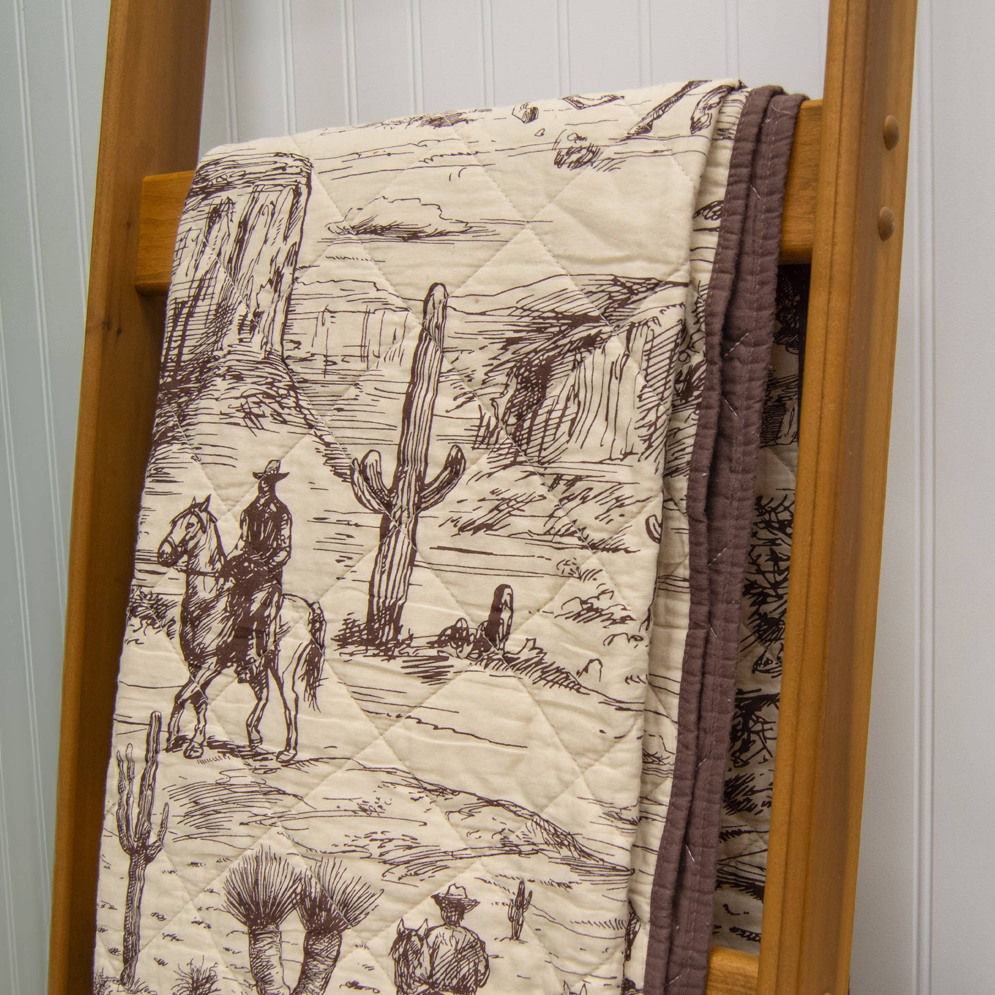 Donna Sharp Cowboy Cotton Throw