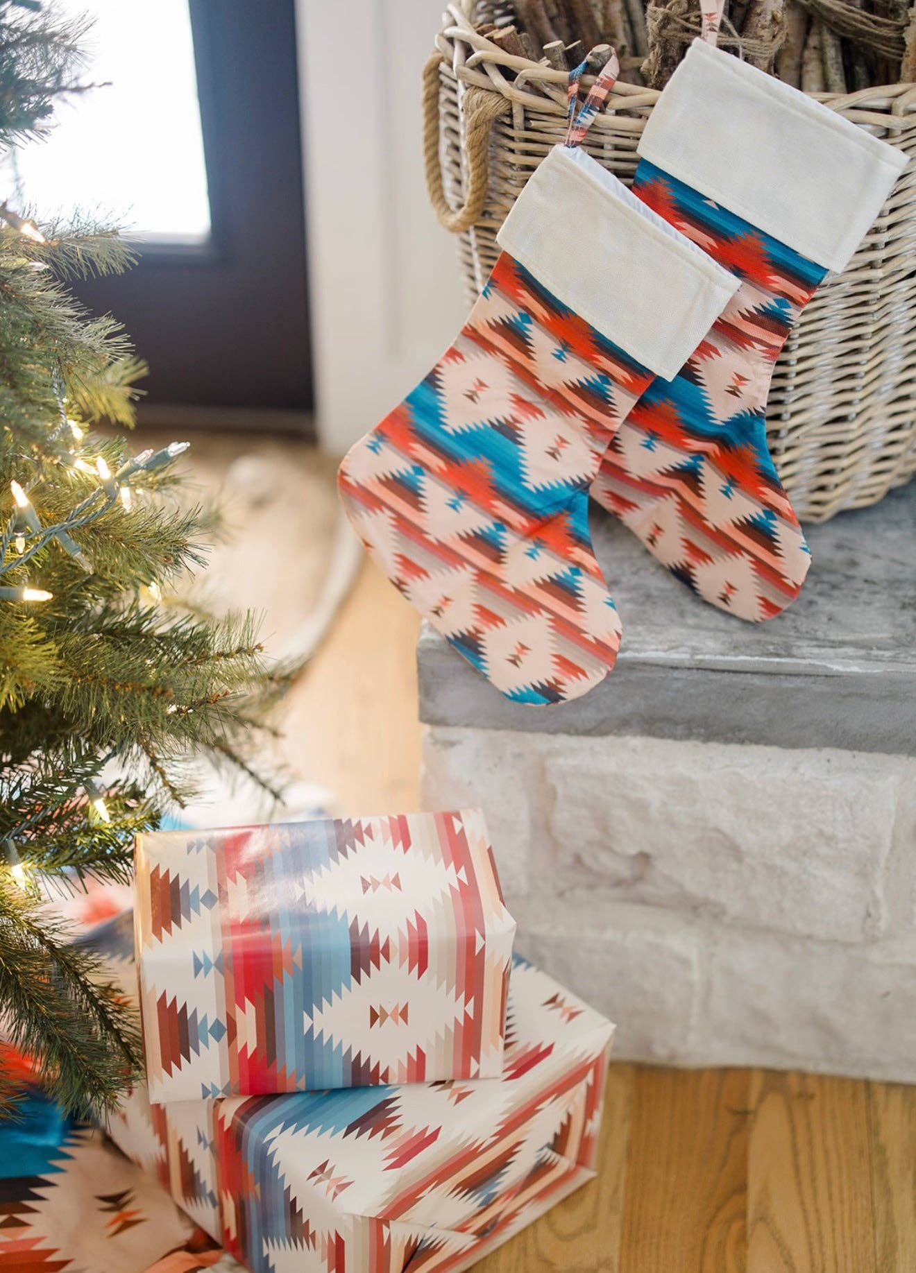 Aztec Gift Wrapping Paper