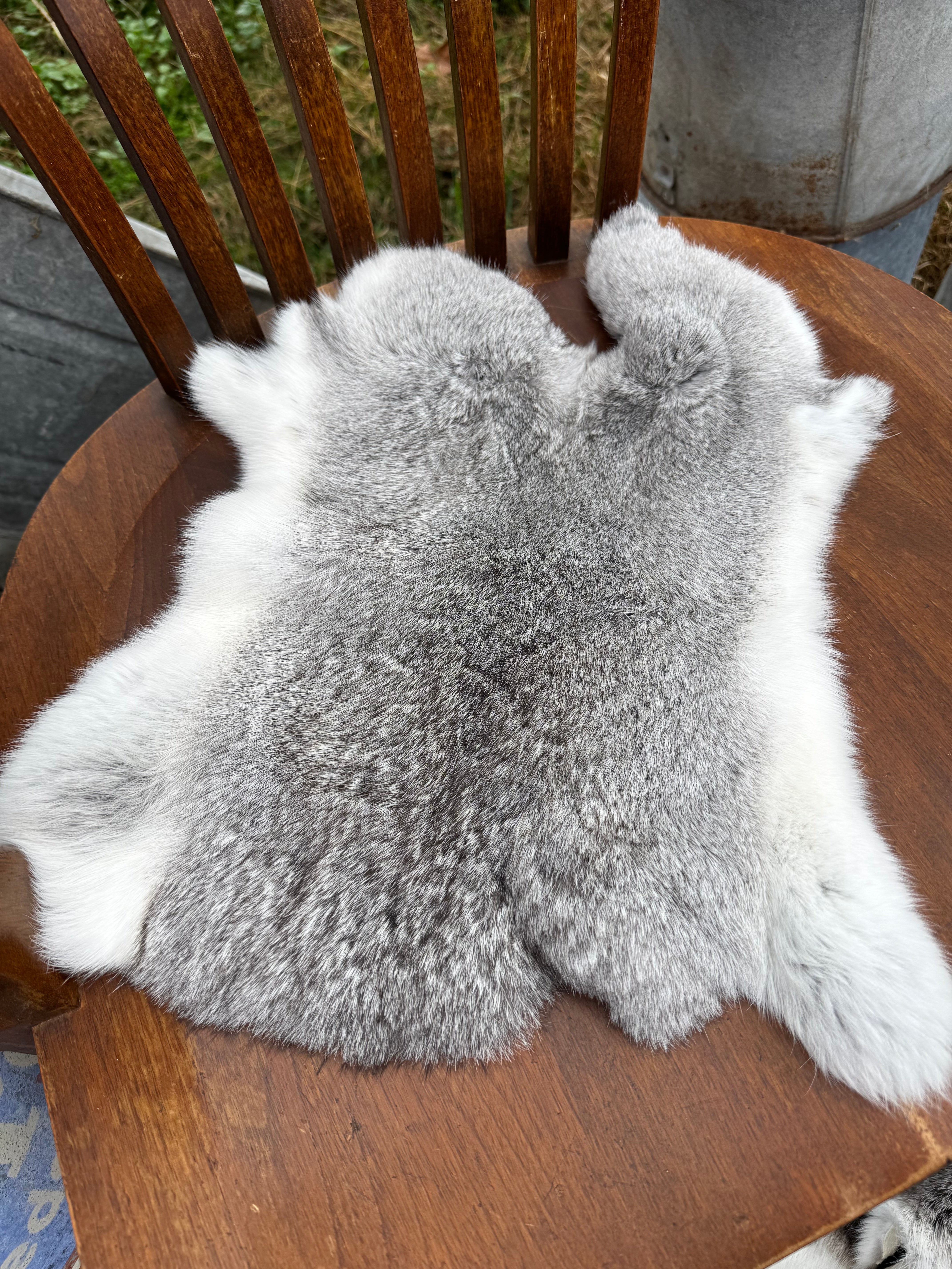 Rabbit pelts