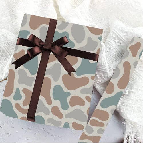Camo Gift Wrapping Paper