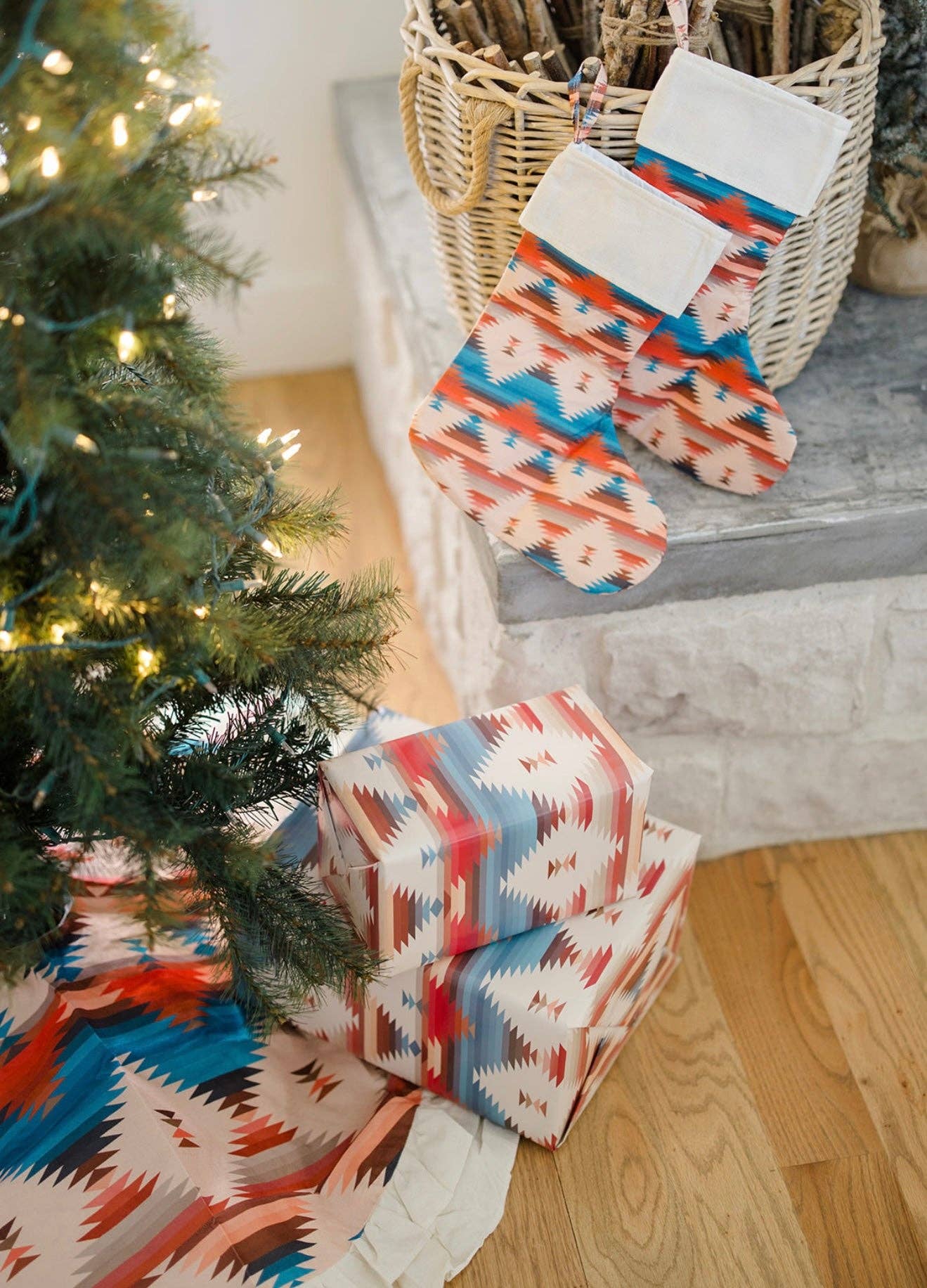 Aztec Gift Wrapping Paper