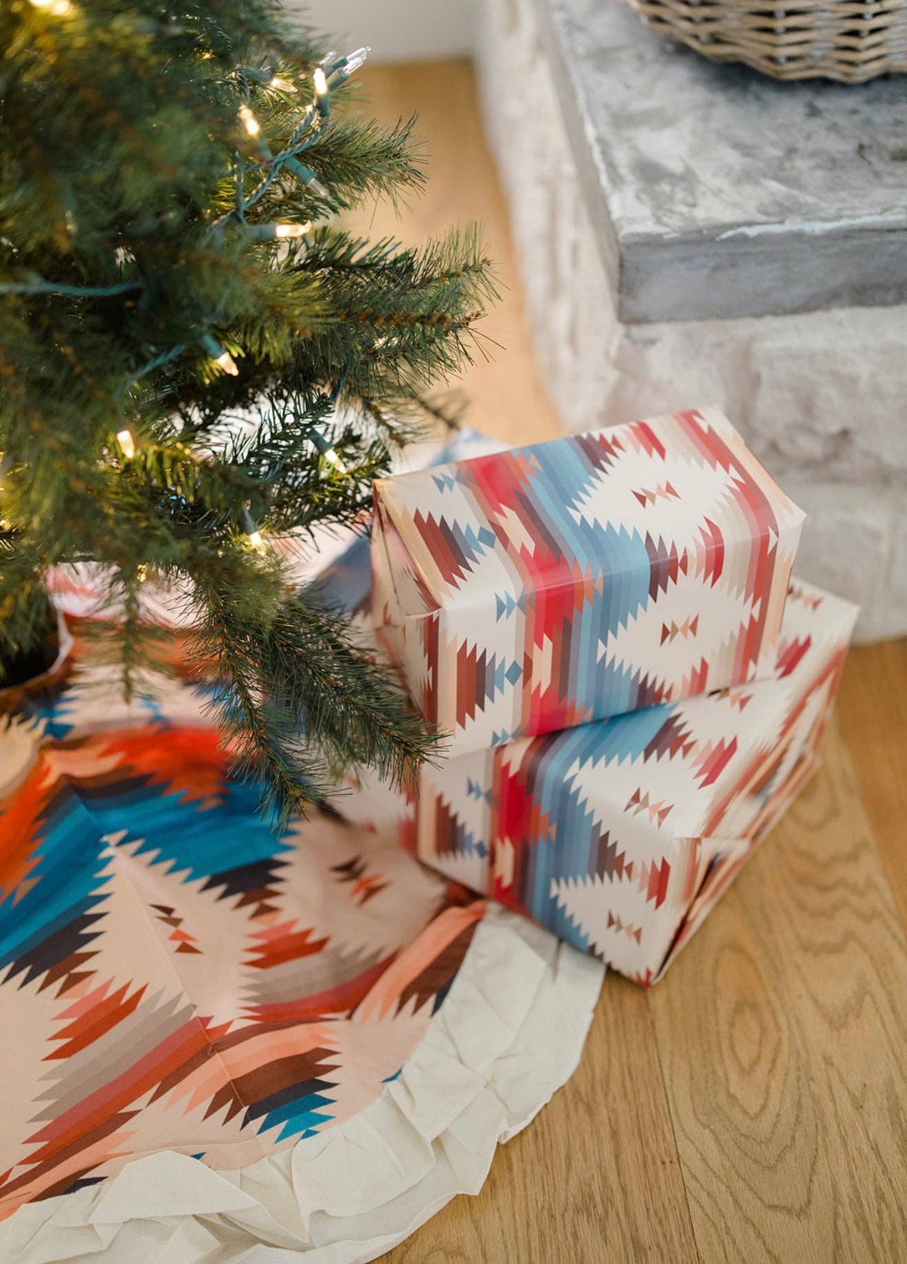 Aztec Gift Wrapping Paper
