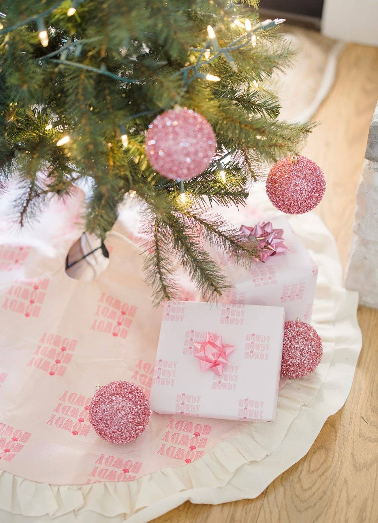 Pink Howdy Gift Wrapping Paper