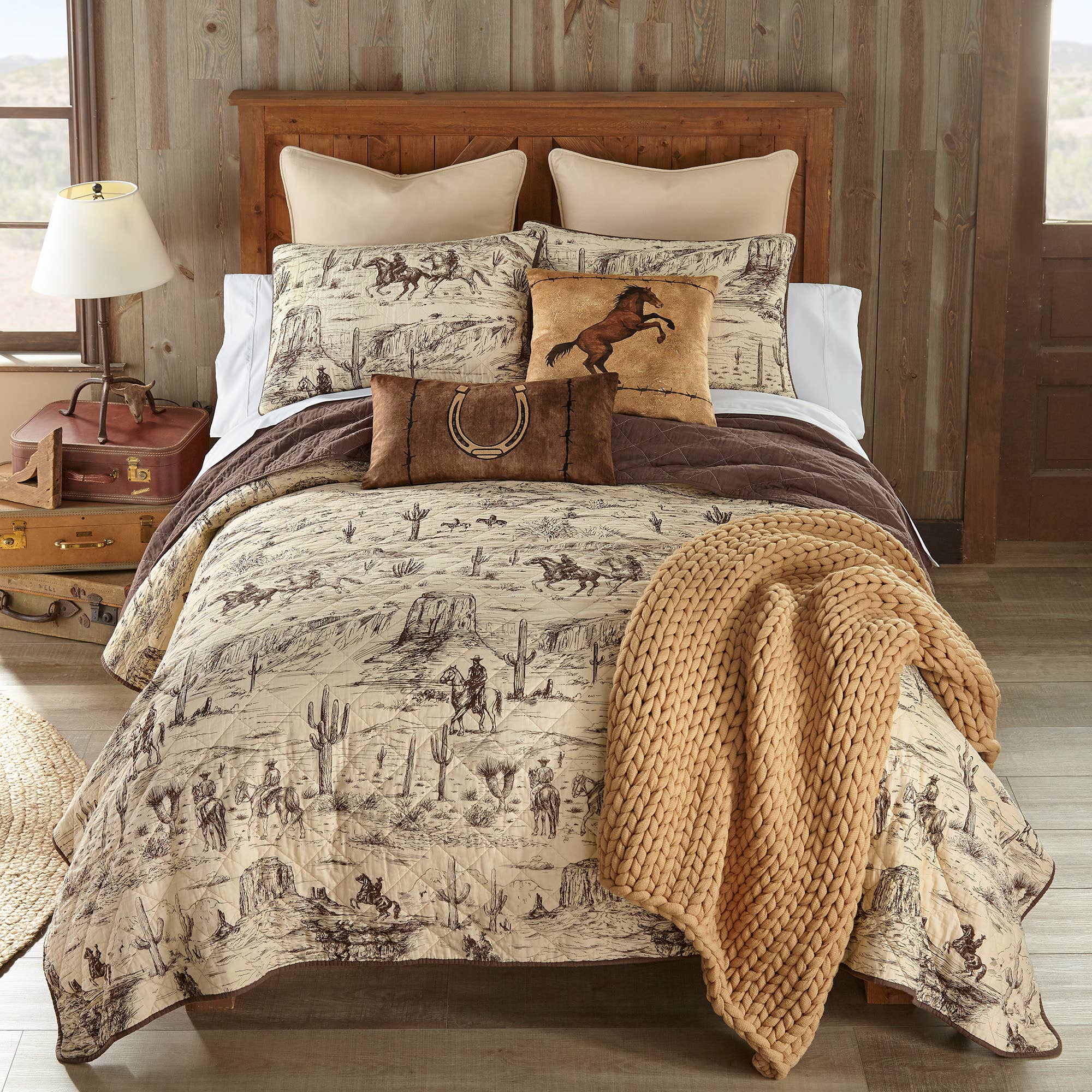 Donna Sharp Cowboy Cotton Quilt Collection