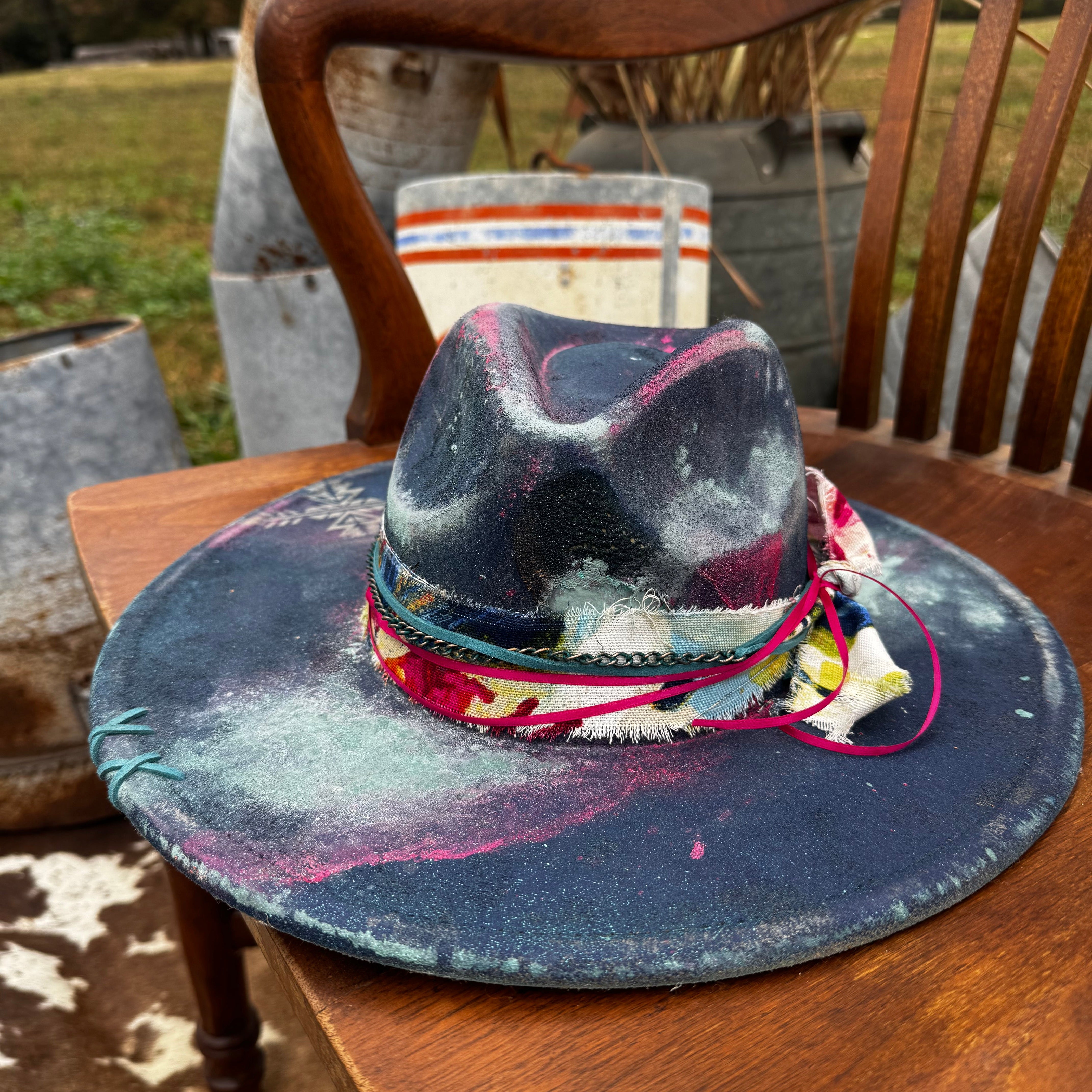 Custom Designed Hat (Adjustable One Size Fits Most)