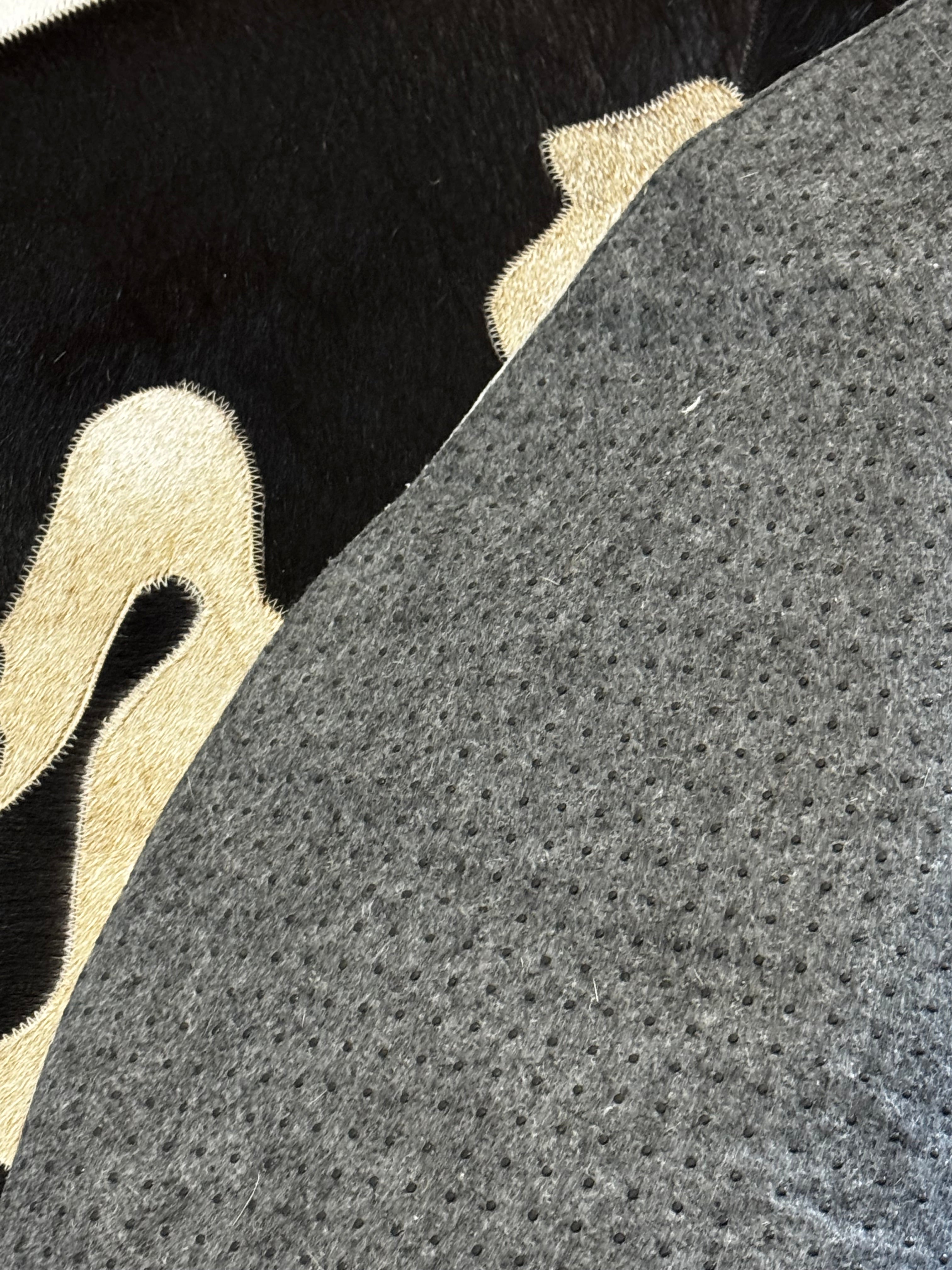 Bronc Rider Leather 3x3 Rug