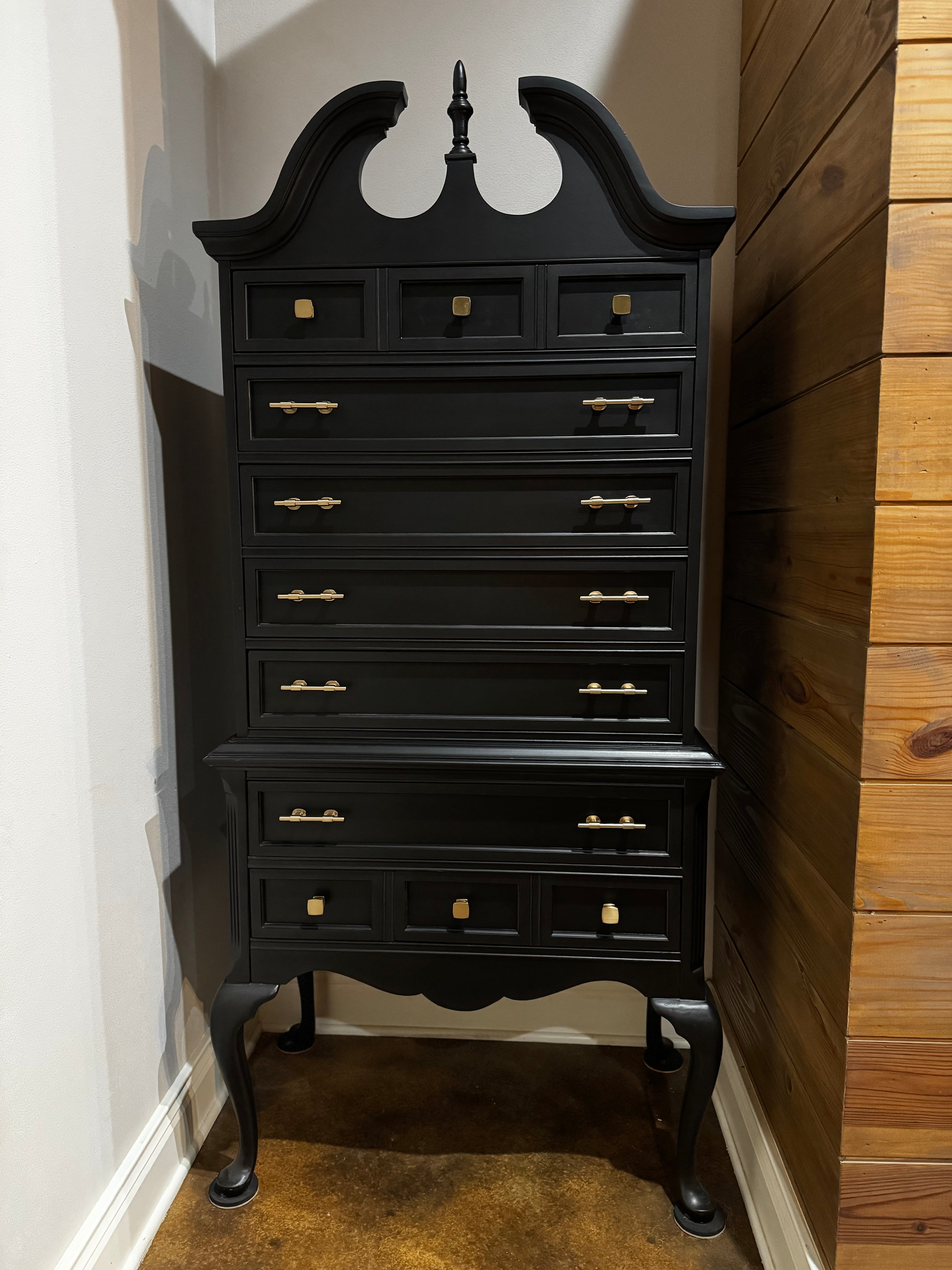 Black Bassett Highboy