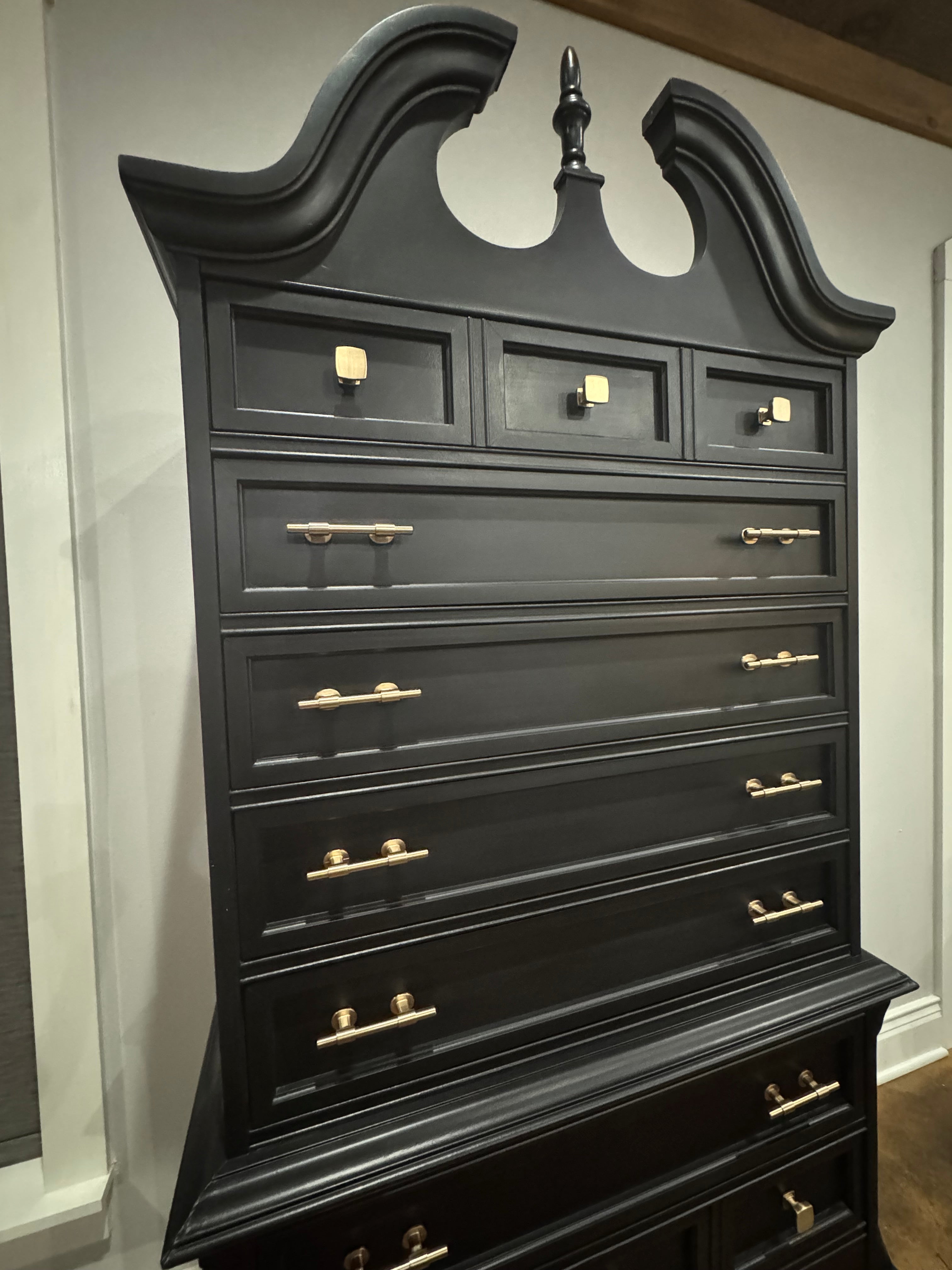 Black Bassett Highboy