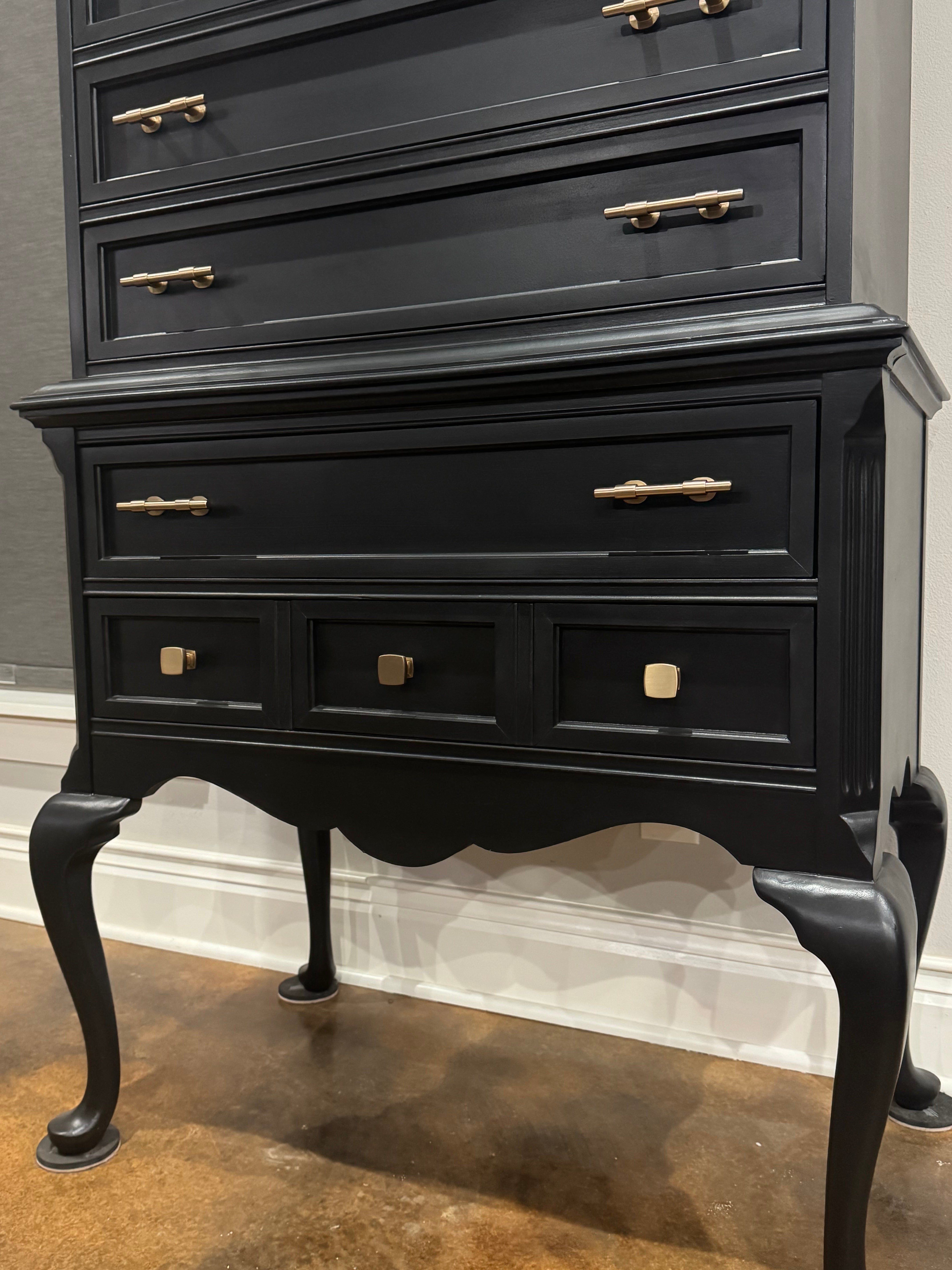 Black Bassett Highboy