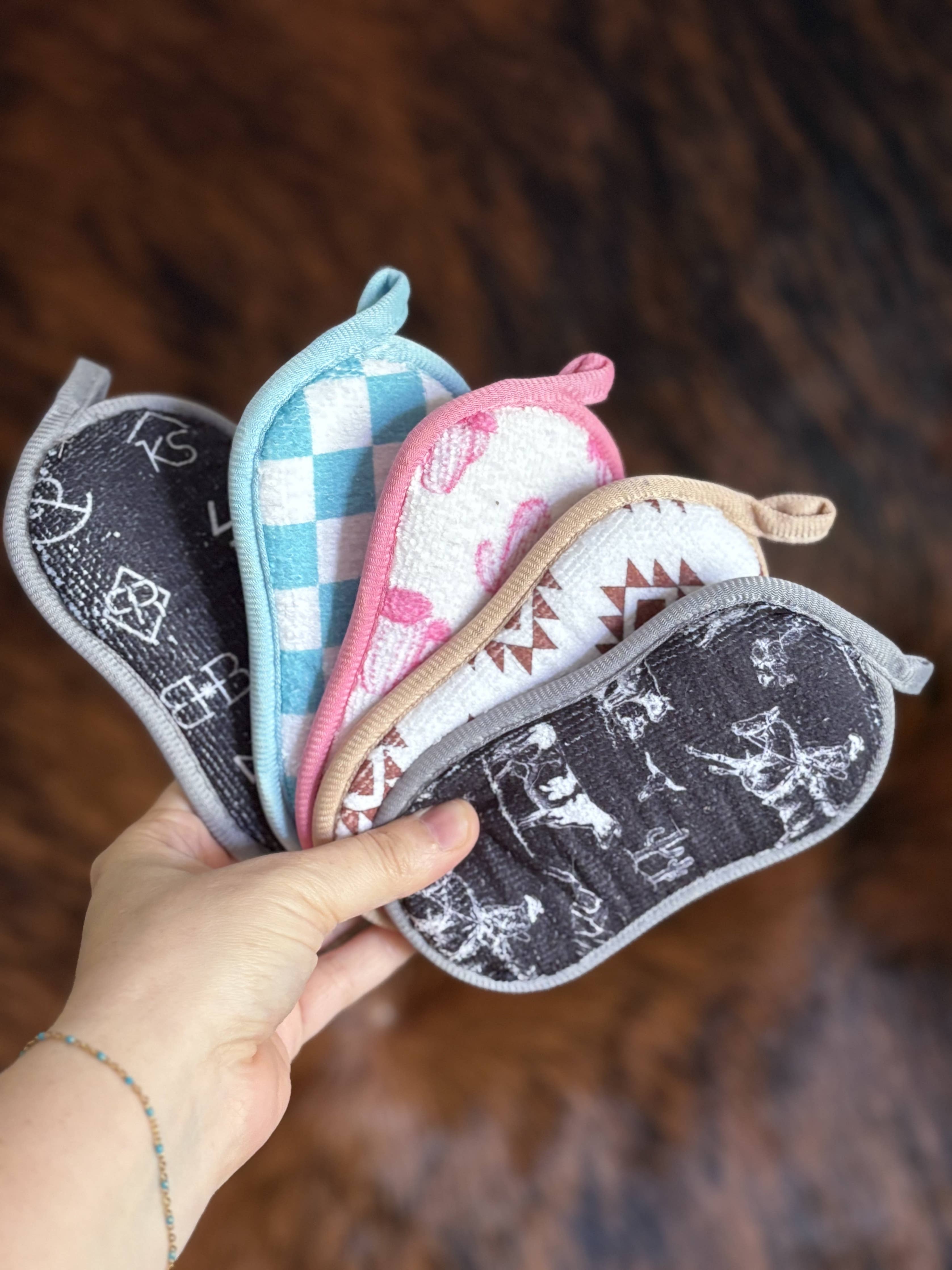 Western-Inspired Dish Sponges (Set of 5)