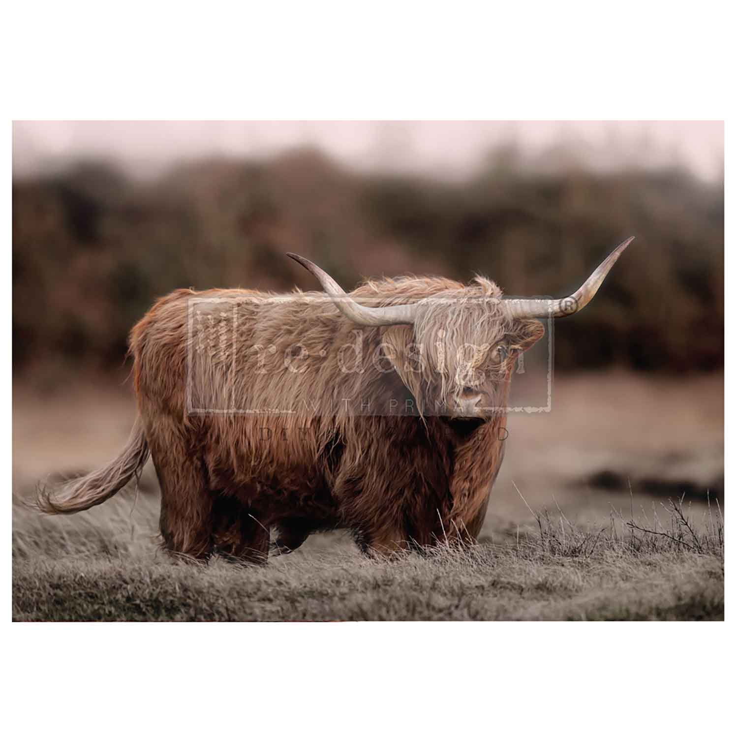 Highland Grace A1 Decoupage Fiber Paper